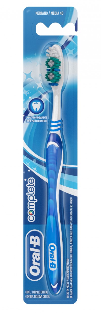 ORAL B CEPILLO DE DIENTES COMPLETE 40 MEDIANO 